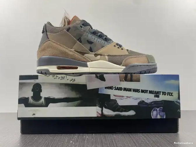MaikeSneakers Jordan Patchwork Retro DO1830-200 3 Air Camo 0430
